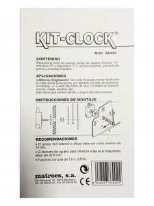 kit,clock,kit-clock,kit clock,instrucciones,manual