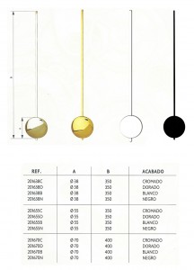 pendulos,pendulo,cromado,dorado,blanco,negro,201638,201638C,201638D,201638B,201638N,201638-C,201638-D,201638-B,201638-N,201655,201655C,201655D,201655B,201655N,201655-C,201655-D,201655-B,201655-N,201670,201670C,201670D,201670B,201670N,201670-C,201670-D,201670-B,201670-N